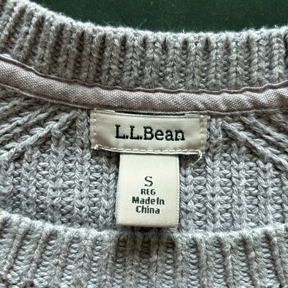 LL Bean Rib Knit Sweater - Picture 2 of 9